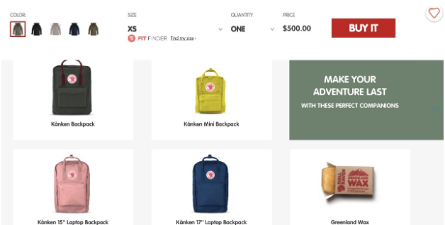 Full scale personalization A Fjallraven case study