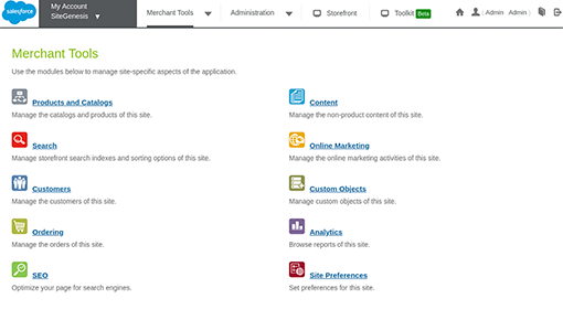 Dynamic Yield and Salesforce Commerce Cloud (Demandware) integration screenshot