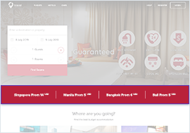 Mostrar destinos personalizados en la página de inicio para fomentar las reservas