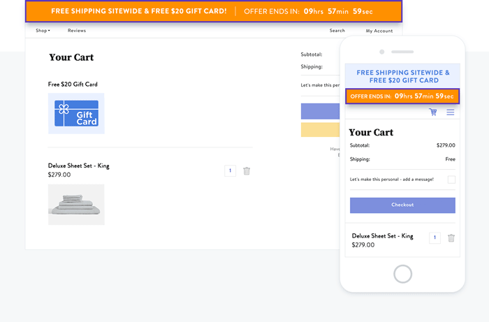 Using urgency messaging to encourage coupon redemption