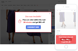 Implementación de promociones sensibles al tiempo para impulsar a los visitantes hacia el proceso de pago