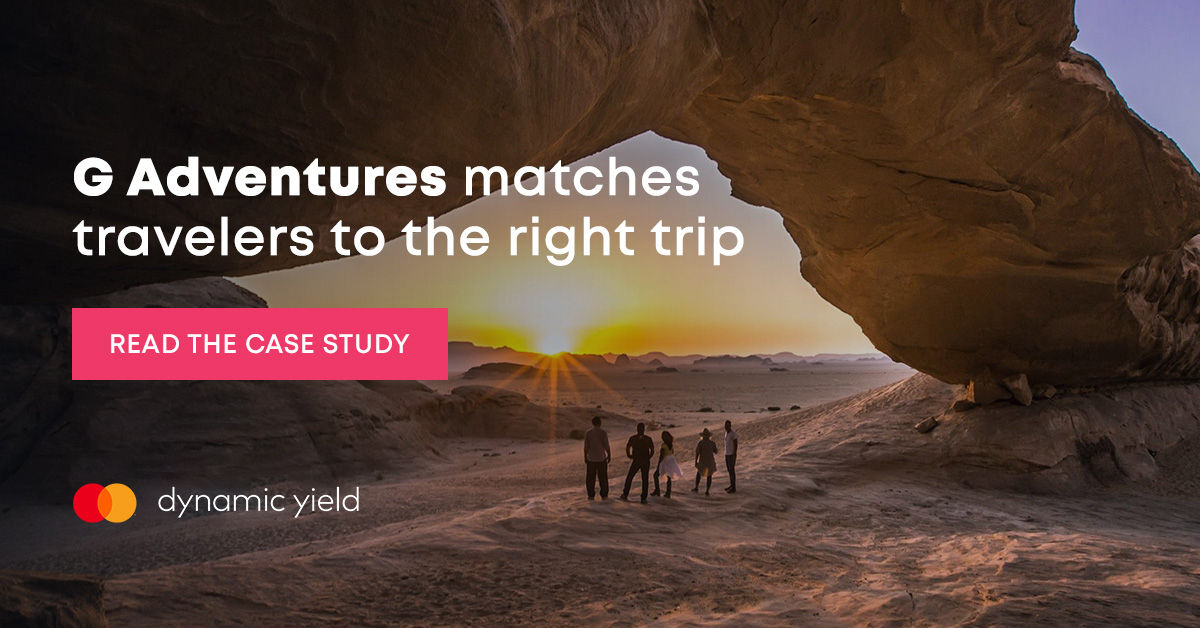 Case Study G Adventures matches travelers to the right trip