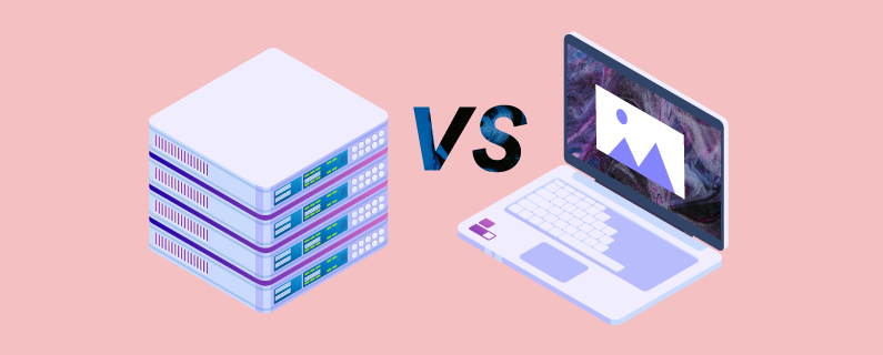client-side vs server-side