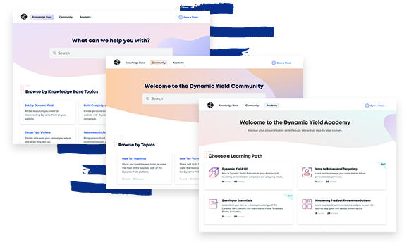 learning resources screen