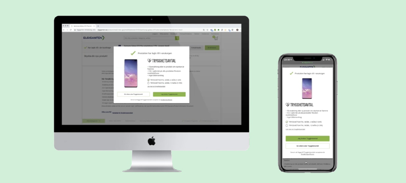 Elkjop product recommendations