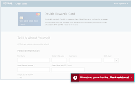 Surfacing idleness-triggered reminder notifications on form completion pages