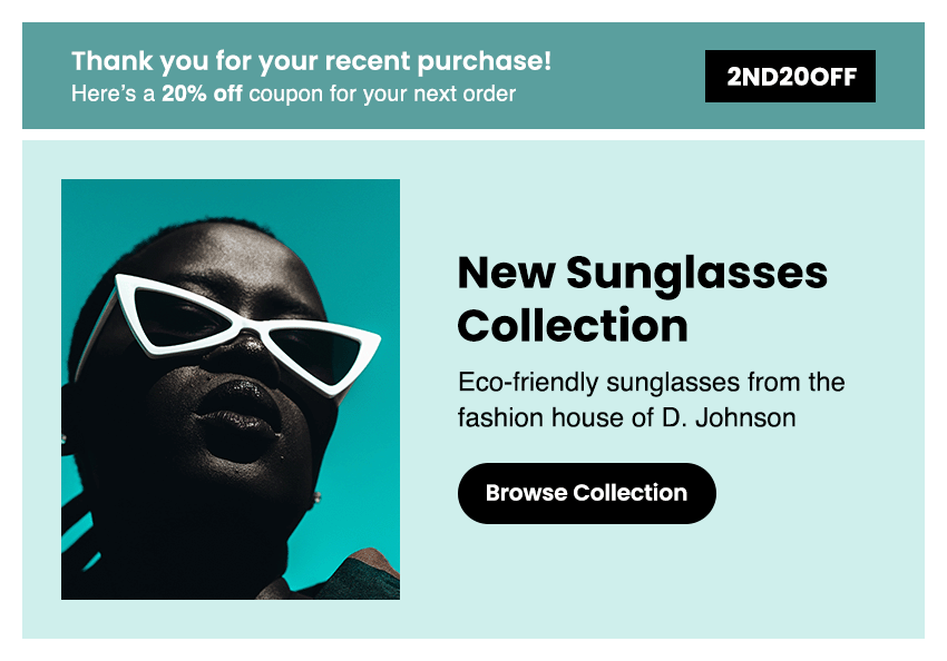 Target different promotions to different audiences in the same email